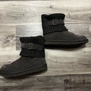 UGG boots, women’s size 9, very clean condition, dark grey in color